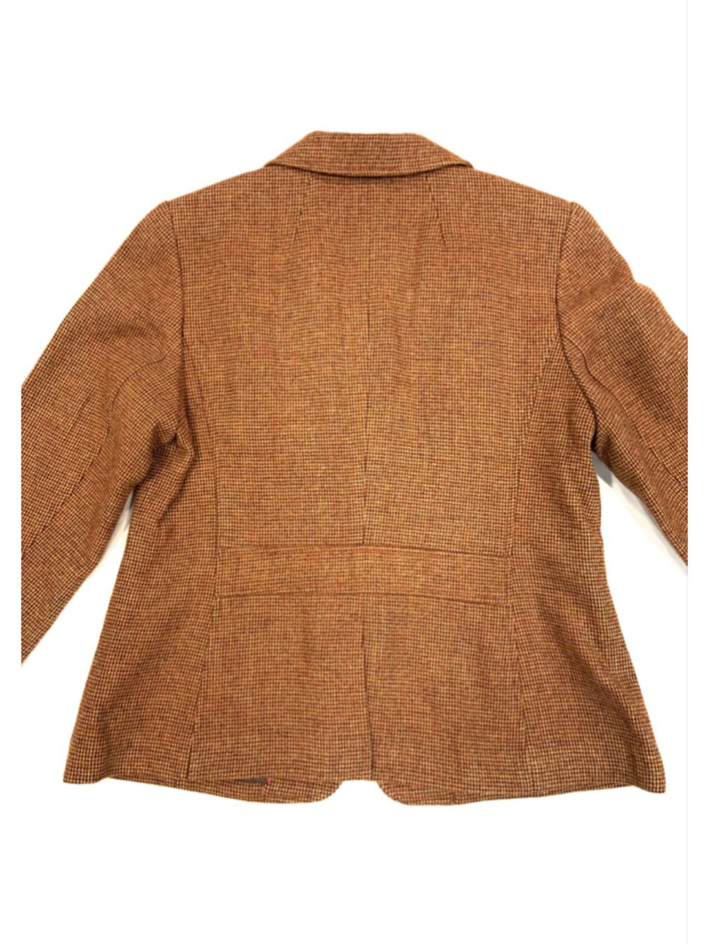TALBOTS Classic Shetland Wool Blend Blazer - Ripen Check (Sz 14p) - Picture 6 of 8